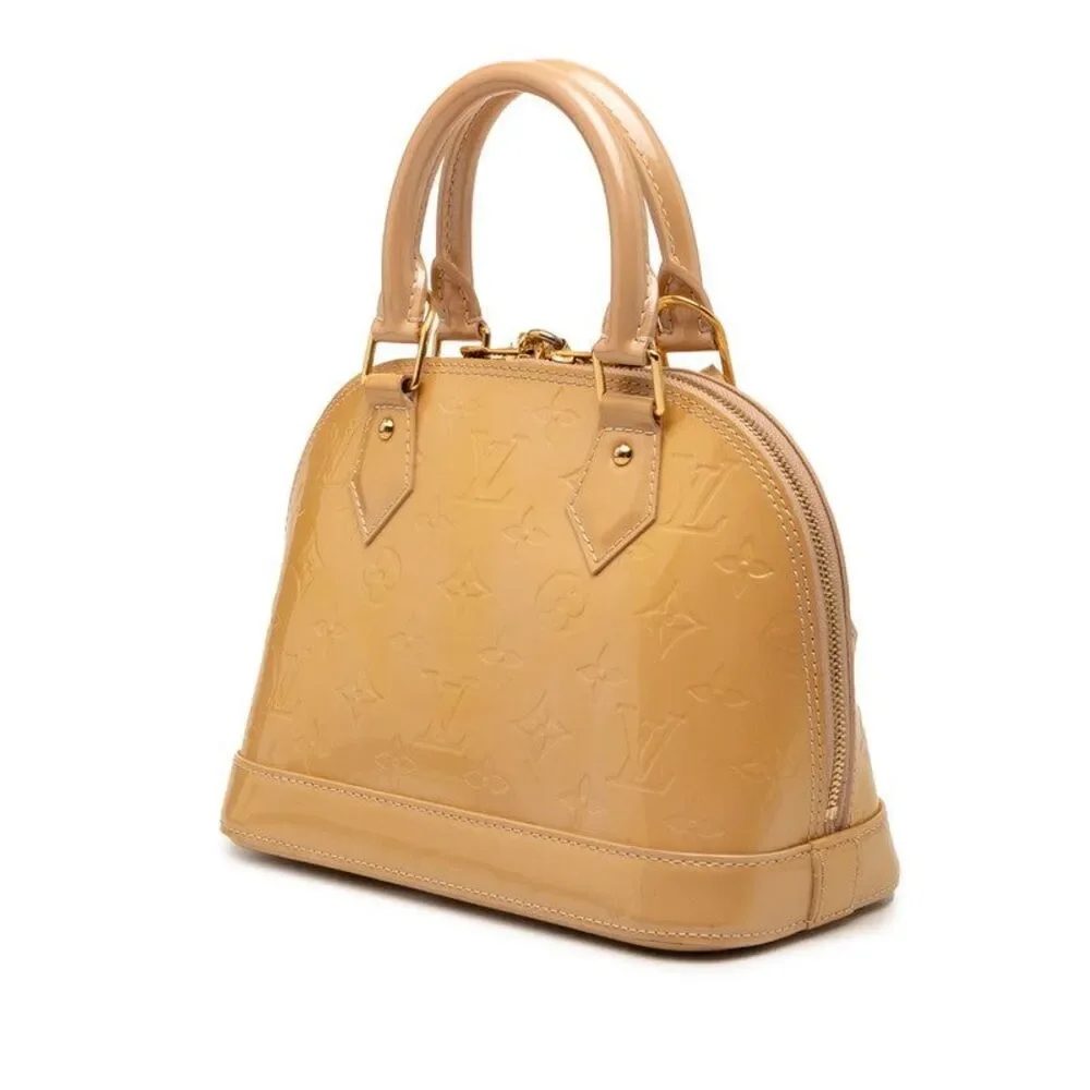 Louis Vuitton Alma BB Vernis Handbag